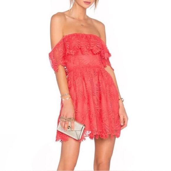 Lovers + Friends Dresses & Skirts - Lovers + Friends- Dream Vacay Dress in Coral